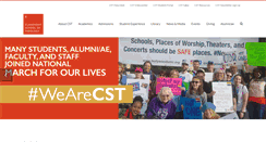 Desktop Screenshot of cst.edu
